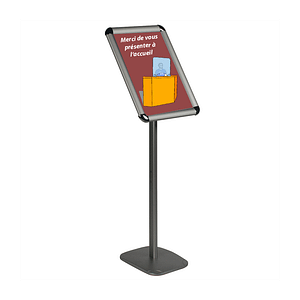 Présentoir d’information sur pied